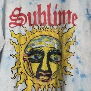 Brand new with tags SUBLIME SANATARIA NWT rare distressed and splatter tye die